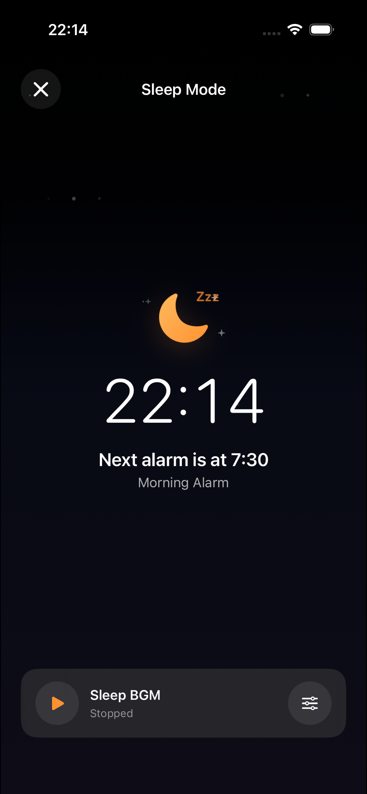 Mezame Alarm list