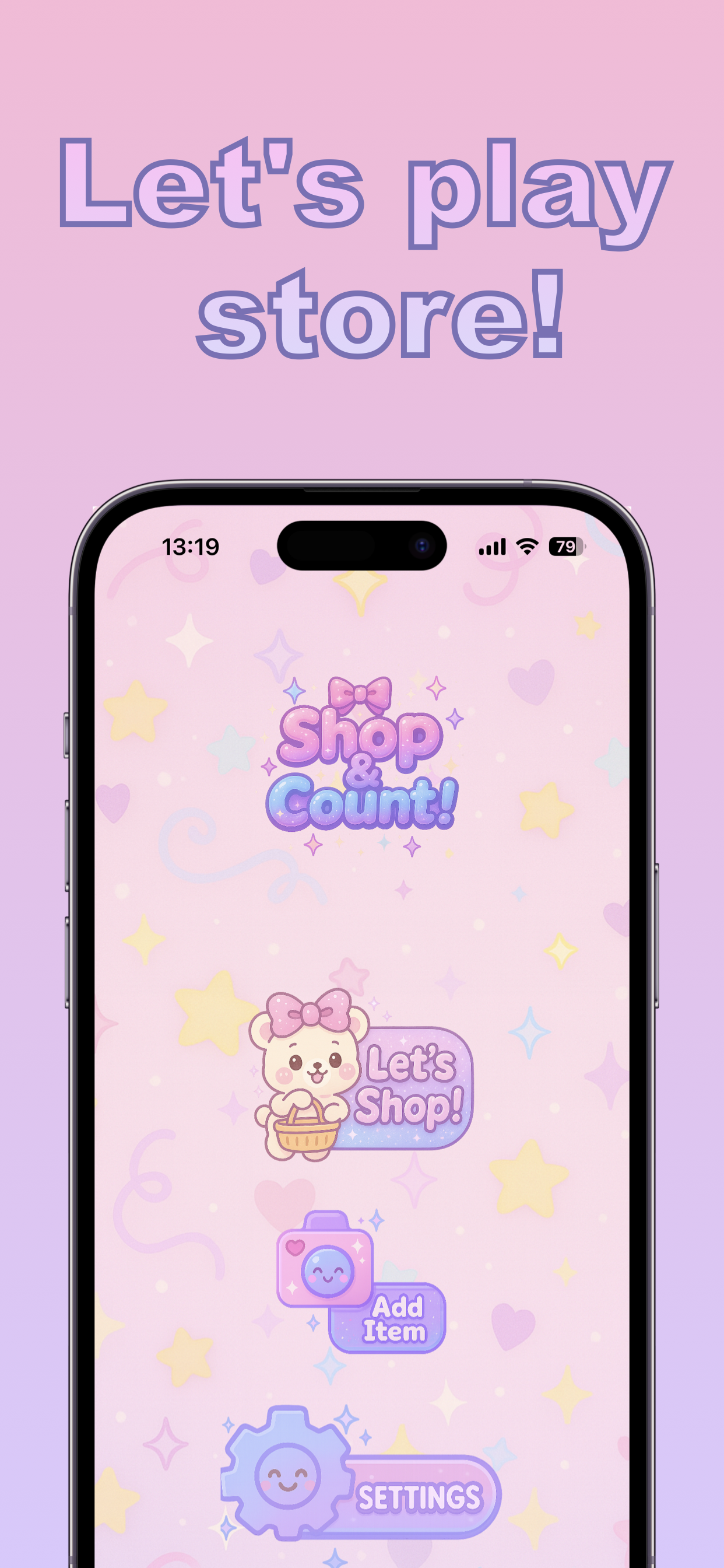 Shop & Count home screen